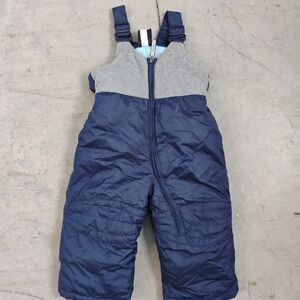 X2 Kids Blue Overalls with Gray Details